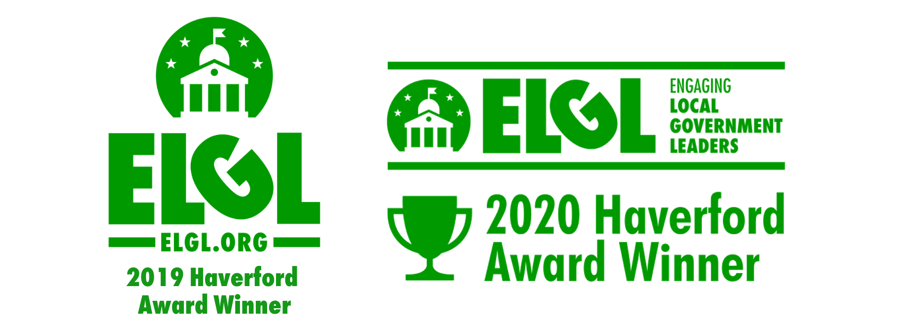 2019 and 2020 ELGL Haverford Award Winner